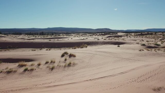 Vast Desert Wilderness &ndash; Breathtaking Aerial View