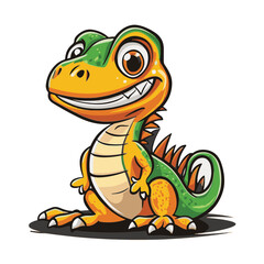 Fototapeta premium Frog Simple Vector Logo