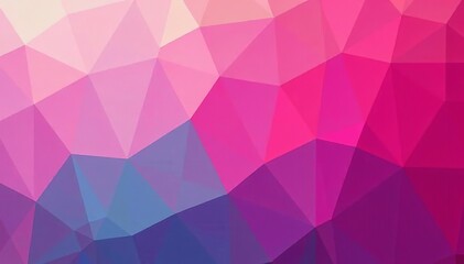 Fototapeta premium Geometric pink hexagonal design with gradient, texture, shapes, background
