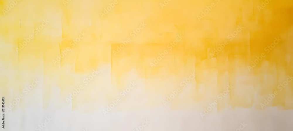 Poster elegant background with a smooth transition from bright yellow to pale gold, creating a warm and sof