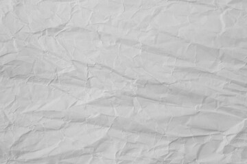 Abstract white crumpled paper texture background	