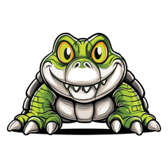 Obraz premium Tortoise Simple Vector Logo