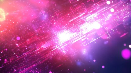 Fototapeta premium Bright Data Security and Encryption Technology Background