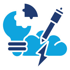 Fototapeta premium Creativity Icon