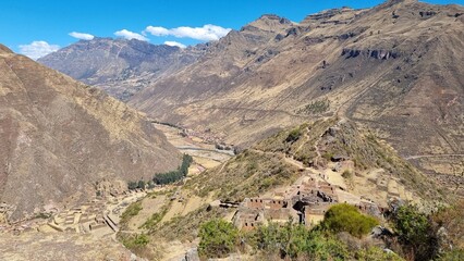Pisac Archaeological Site, near Cusco (Peru)