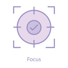 Target Icon for Improving Concentration