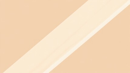 Obraz premium Subtle color layering abstract geometric pattern with beige and cream diagonal