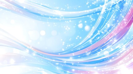 Gentle swirling light blue abstract background with starburst effect