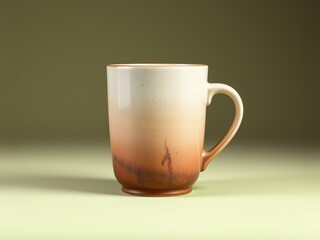 Reflective Soy Mug, Crisp Water, Chestnut Wood Grain