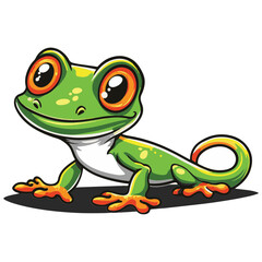 Fototapeta premium Gecko Simple Vector Logo
