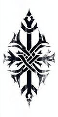 Intricate symmetrical design