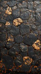 Dark Stone Mosaic Texture