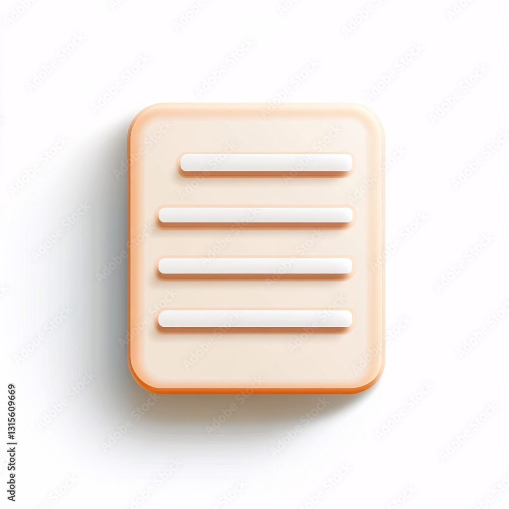 Aufkleber elegant minimalistic dropdown menu with shadows for user interface