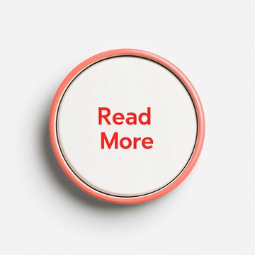 Minimalist "Read More" Button Featuring Subtle Outline for Web Design