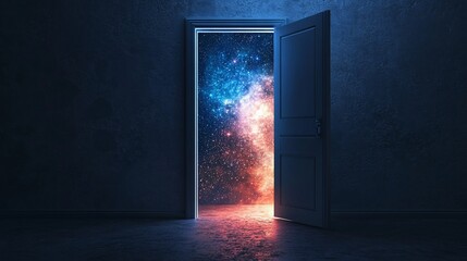Mystical Doorway to the Universe: A Portal to Cosmic Wonders and Dreams