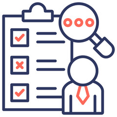 Fototapeta premium Recruitment Icon