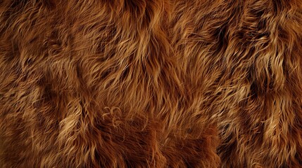 Naklejka premium _Fur_texture_Brown_Craiyon_fantasy_Texture_background