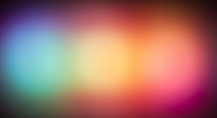 Obraz premium Colorful Abstract Background with Blurred Spheres and Gradient Effect