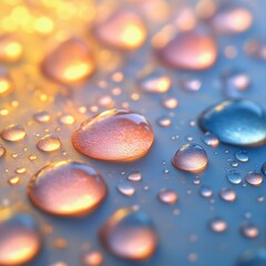 Creating a seamless pattern of water droplets in marseille high-fidelity design digital art environment artistic perspective