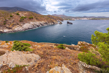 Cala Nans Bay, Cadaques, Spain