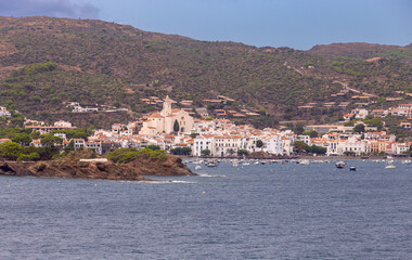 Fototapeta premium Cadaques Bay and Town, Spain