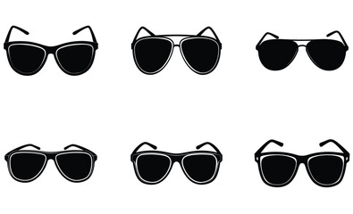 Polarized Sunglasses silhouette vector