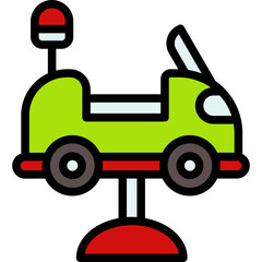 toy car ride icon