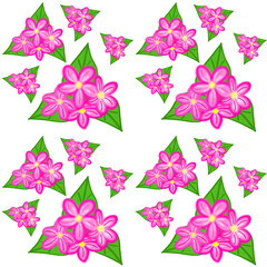 seamless pattern with flowers