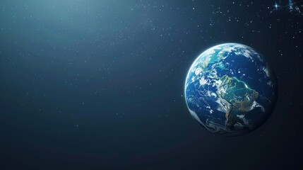 Obraz premium Action Background of Earth Day: The Global Wave of Actions under the Awakening of Environmental Awareness