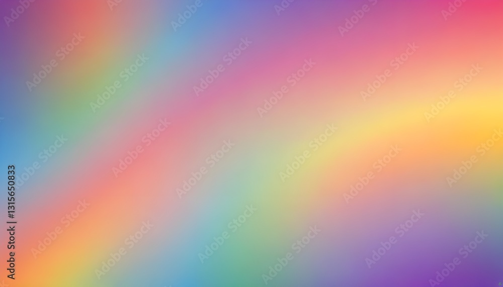 Poster An abstract background with a cheerful and colorful rainbow gradient