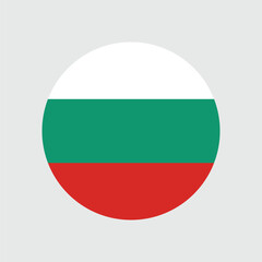 Bulgaria Flag Sphere Vector
