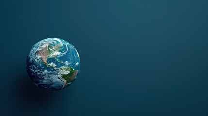 Fototapeta premium Environmental Protection Background of Earth Day: The Green Journey Amidst the Interweaving of Crisis and Turning Point