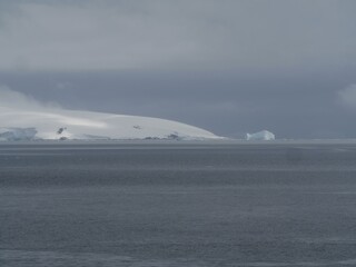 iceberg and glaciers in antarctica