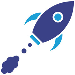 Obraz premium Rocket Icon