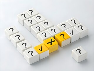 Decision Making: Uncertainty vs Certainty in Cubes