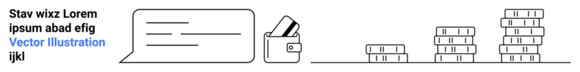 Speech bubble with text, documents in a folder, and increasing stacks of books. Ideal for content organization, communication, education, documentation, business growth, data storage knowledge