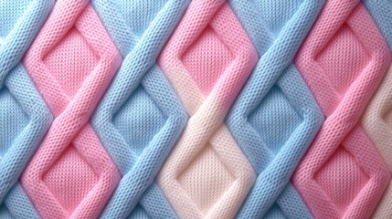 Creating a timeless inspired argyle pattern with soft pastel shades in high fidelity art