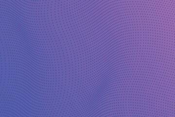 Purple Gradient Wave Background with Dotted Pattern