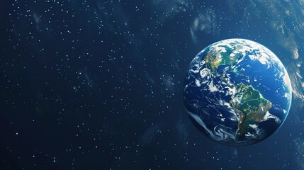 Fototapeta premium Fresh Background of Earth Day: Tracing the Source of Environmental Actions under the New Voice of Nature