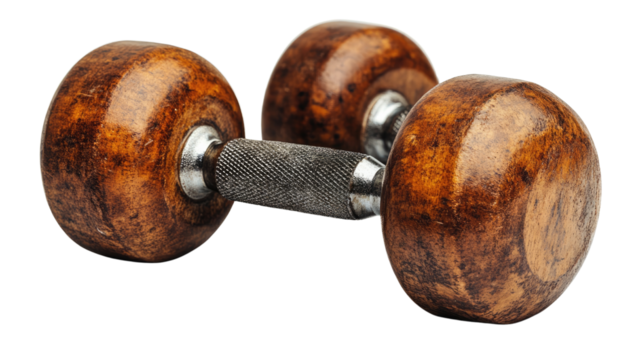 Isolated rusty metal key and lock, vintage heavy iron objects