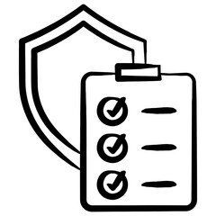 Safety Checklist Icon