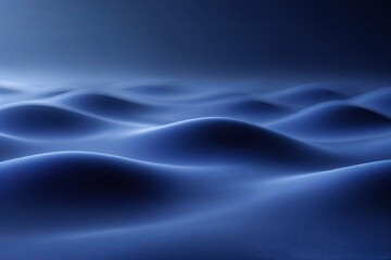 Serene Indigo Gradient Abstract Background with Soft Blurred Depth