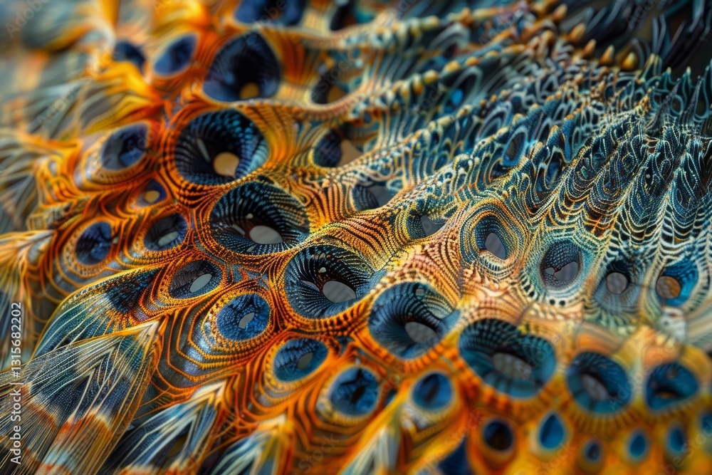 Poster a close-up of a topaz gem showcasing intricate patterns and grains, intricate patterns and grains cr