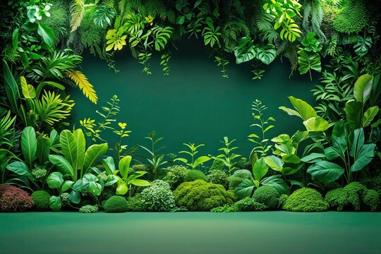Lively Green Eco-Friendly Background for Engaging Presentations