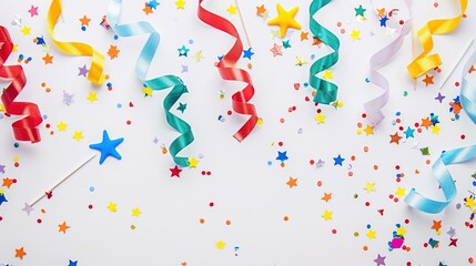 Obraz premium White Background of King's Day: The Pure and Hopeful Underlying Tone in the Traditional Celebration