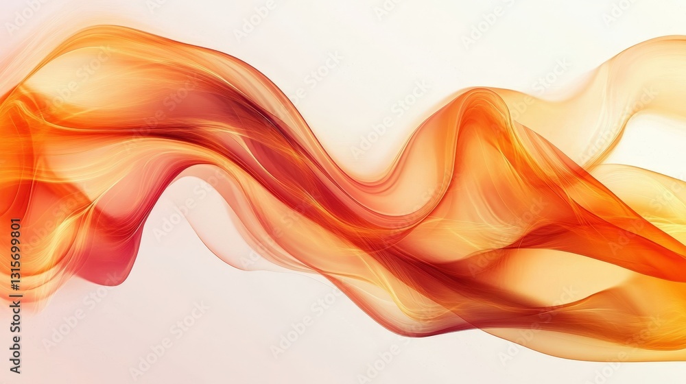 Poster a visually striking abstract motion background, featuring delicate, fluid waves and smooth transitio