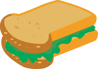 Delightfull Breakfast with Sandwich