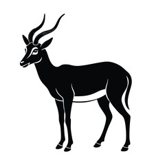 deer silhouette vector