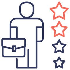 Obraz premium Skills Dual Tone Icon