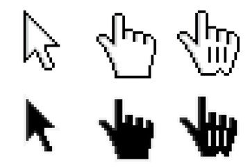 マウスカーソルとポインター 6セット PCとMac